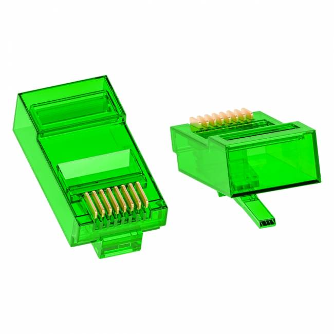 Greenconnect Коннектор цветной RJ-45 cat.5e UTP Male, для многожильного кабеля, 8p8c 15 шт (3 цвета по 5 шт), GCR-51802 Коннектор Greenconnect цветной RJ-45 cat.5e UTP Male — для бизнеса и офиса Greenconnect Коннектор цветной RJ-45 cat.5e UTP Male, для многожильного кабеля, 8p8c 15 шт (3 цвета по 5 шт), GCR-51802 Коннектор Greenconnect цветной RJ-45 cat.5e UTP Male — для бизнеса и офиса