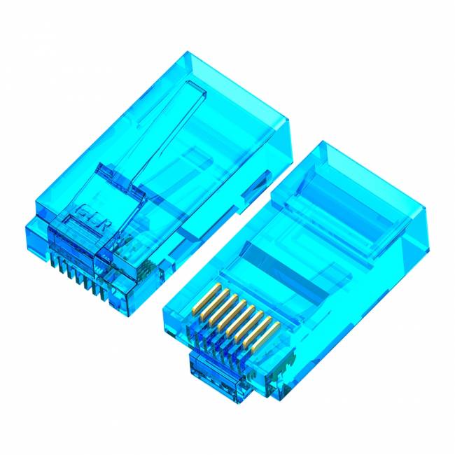 Greenconnect Коннектор цветной RJ-45 cat.5e UTP Male, для многожильного кабеля, 8p8c 15 шт (3 цвета по 5 шт), GCR-51802 Коннектор Greenconnect цветной RJ-45 cat.5e UTP Male — для бизнеса и офиса Greenconnect Коннектор цветной RJ-45 cat.5e UTP Male, для многожильного кабеля, 8p8c 15 шт (3 цвета по 5 шт), GCR-51802 Коннектор Greenconnect цветной RJ-45 cat.5e UTP Male — для бизнеса и офиса