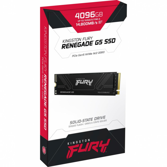 Твердотельный накопитель Kingston Fury Renegade SFYR2S/4T0 — для бизнеса и офиса