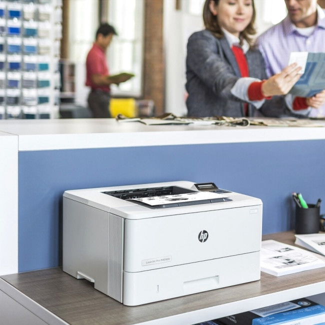 Лазерный принтер HP LaserJet Pro M404dw (W1A56A) — для бизнеса и офиса