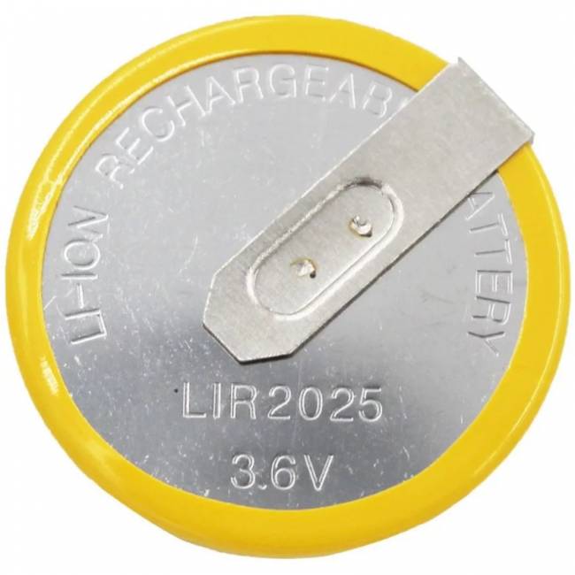 Аккумулятор LIR2025 3.6V (контакты 90°) — для бизнеса и офиса