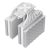 Кулер для процессора PCCooler CPU Cooler RT720 TC ARGB WH WHITE — для бизнеса и офиса