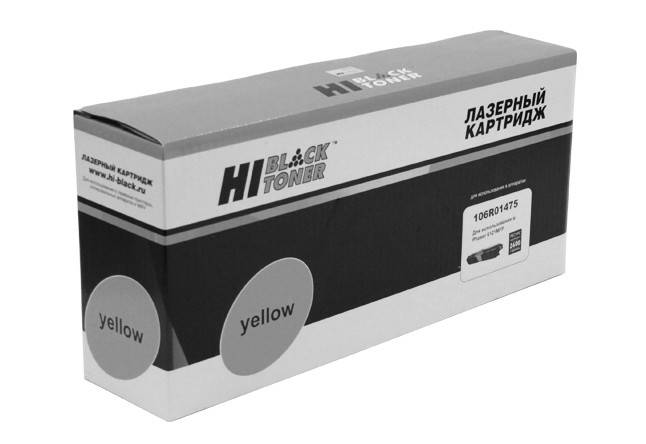 Картридж Xerox Phaser 6121MFP (Hi-Black) 106R01475, Y, 2,6К (Повреждённая упаковка) — для бизнеса и офиса Картридж Xerox Phaser 6121MFP (Hi-Black) 106R01475, Y, 2,6К (Повреждённая упаковка) — для бизнеса и офиса