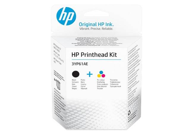 Комплект печатающих головок M0H50A+M0H51A HP GT5810/GT5820 (O) черный, трехцветный 3YP61AE — для бизнеса и офиса Комплект печатающих головок M0H50A+M0H51A HP GT5810/GT5820 (O) черный, трехцветный 3YP61AE — для бизнеса и офиса