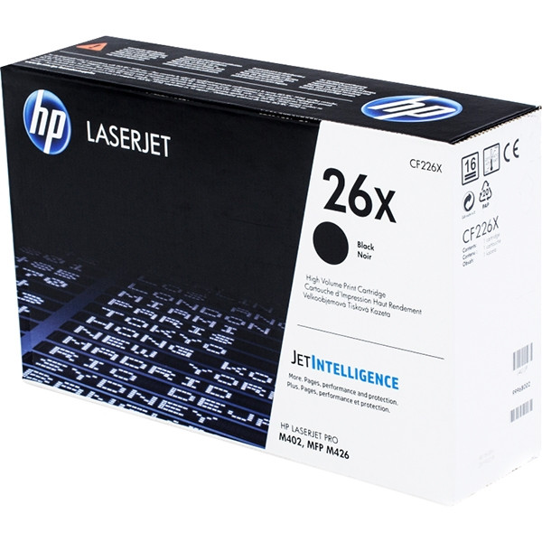 Тонер-картридж HP 26X Black Original LaserJet Toner Cartridge (CF226X) — для бизнеса и офиса