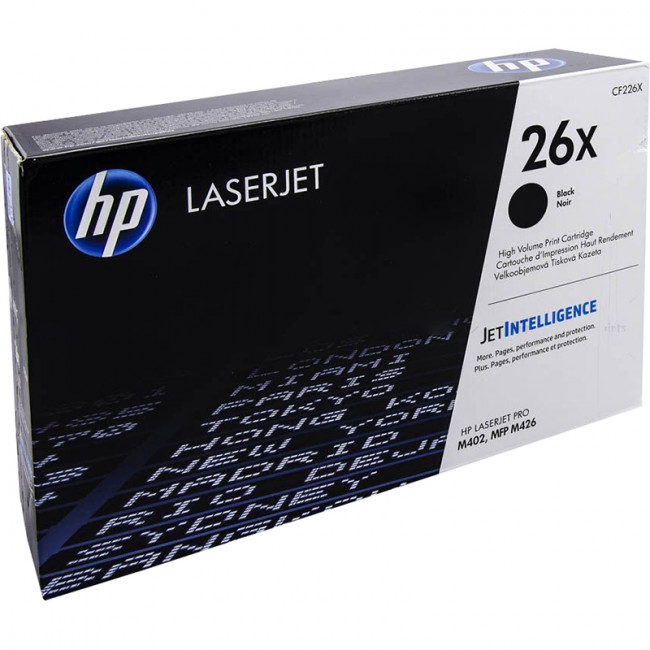 Тонер-картридж HP 26X Black Original LaserJet Toner Cartridge (CF226X) — для бизнеса и офиса