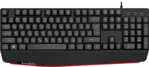 Defender Проводная клавиатура Atom HB-546 RU,черный,104+FN,1.8м Defender 45546