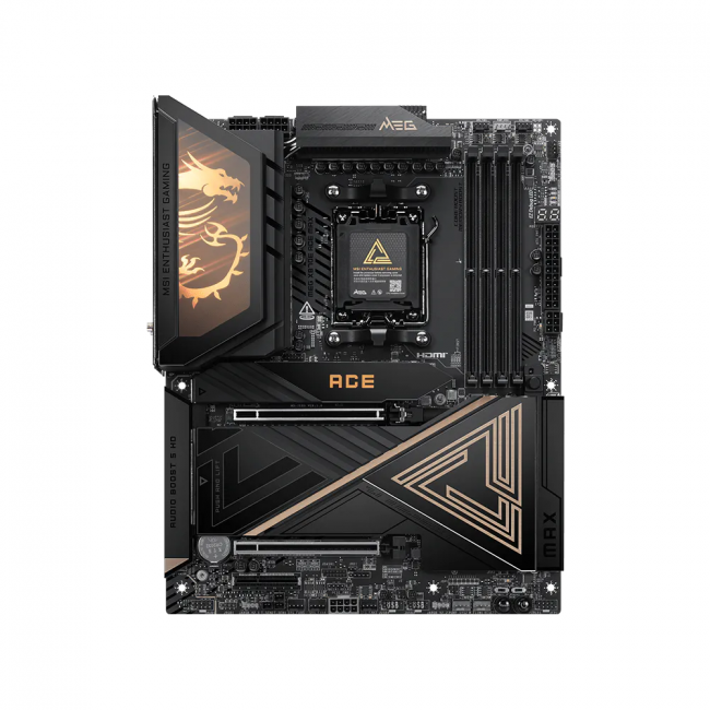 Материнская плата MSI MEG X870E ACE MAX — для бизнеса и офиса Материнская плата MSI MEG X870E ACE MAX — для бизнеса и офиса
