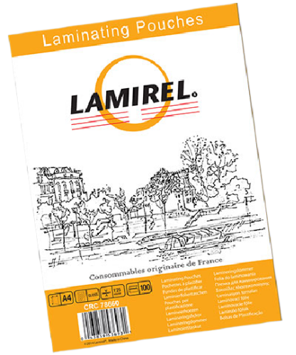 Пленка А4, 125мкм, 100 шт. Lamirel LA-78660 — для бизнеса и офиса Пленка А4, 125мкм, 100 шт. Lamirel LA-78660 — для бизнеса и офиса