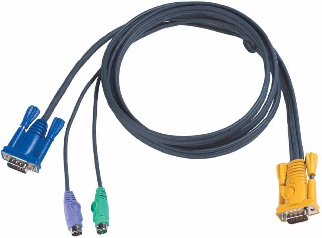CABLE SP15M -- HD15M/MINIDIN6M; 6M ATEN 2L-5206P — для бизнеса и офиса CABLE SP15M -- HD15M/MINIDIN6M; 6M ATEN 2L-5206P — для бизнеса и офиса