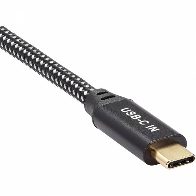 Кабель-адаптер USB Type-Cm --> HDMI(m) 4K@120Hz 8K@30Hz, 1.8m Telecom <TCC015M-1.8M> Адаптер-переходник Telecom USB 3.1 Type C M/HDMI M (TCC015M-1.8M) — для бизнеса и офиса