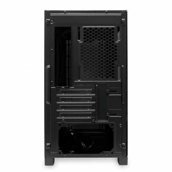 Корпус без блока питания HSPD M340-TGBK — для бизнеса и офиса Корпус без блока питания HSPD M340-TGBK — для бизнеса и офиса