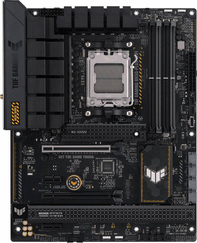 Материнская плата ASUS TUF GAMING B650-PLUS WIFI — для бизнеса и офиса Материнская плата ASUS TUF GAMING B650-PLUS WIFI — для бизнеса и офиса