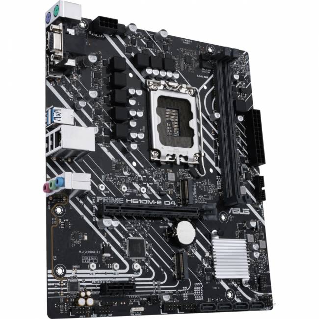 Материнская плата ASUS PRIME H610M-E D4 (90MB19N0-M0EAY0) — для бизнеса и офиса Материнская плата ASUS PRIME H610M-E D4 (90MB19N0-M0EAY0) — для бизнеса и офиса