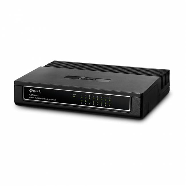 Коммутатор TP-Link TL-SF1016D — для бизнеса и офиса Коммутатор TP-Link TL-SF1016D — для бизнеса и офиса