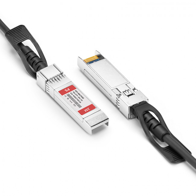 Твинаксиальный медный кабель FS SFP 10G-PC02 — для бизнеса и офиса
