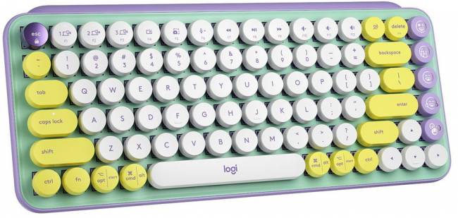 Клавиатура Logitech Keyboard POP KEYS — для бизнеса и офиса Клавиатура Logitech Keyboard POP KEYS — для бизнеса и офиса