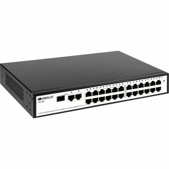 Коммутатор Origo OS1326/A1A — для бизнеса и офиса Коммутатор Origo OS1326/A1A — для бизнеса и офиса