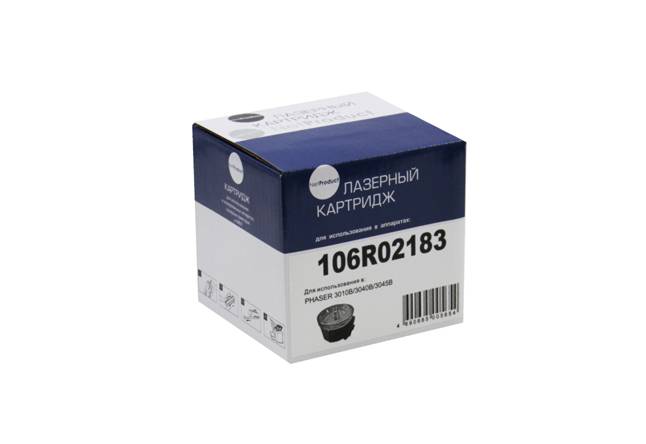 Тонер-картридж NetProduct (N-106R02183) для Xerox Phaser 3010/3040/WC 3045B/3045NI, 2,3K — для бизнеса и офиса Тонер-картридж NetProduct (N-106R02183) для Xerox Phaser 3010/3040/WC 3045B/3045NI, 2,3K — для бизнеса и офиса