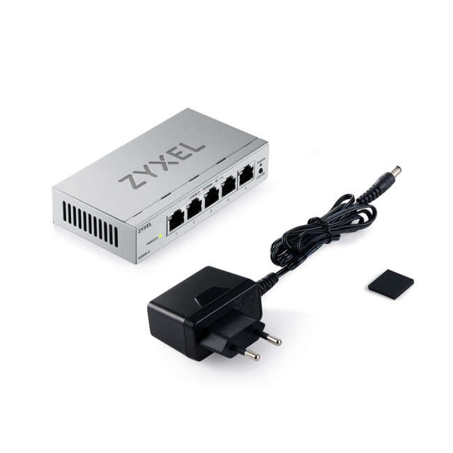 Коммутатор ZYXEL GS1200-5V3-EU0101F — для бизнеса и офиса