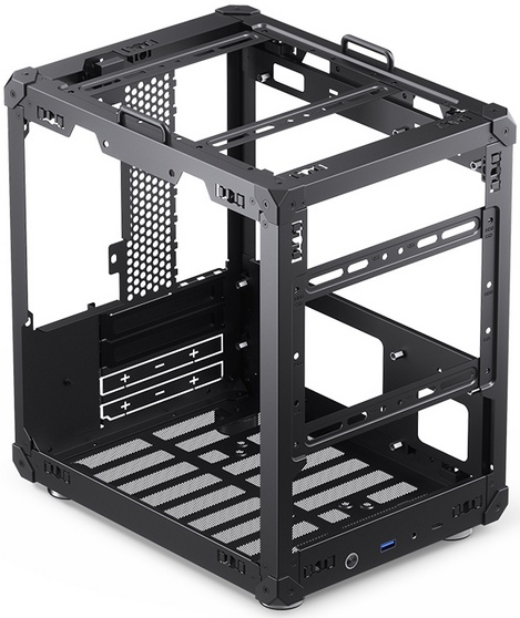 Корпус без блока питания JONSBO C6 Handle Black — для бизнеса и офиса Корпус без блока питания JONSBO C6 Handle Black — для бизнеса и офиса