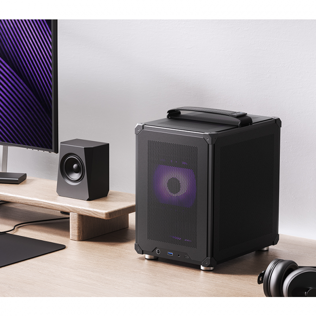 Корпус без блока питания JONSBO C6 Handle Black — для бизнеса и офиса Корпус без блока питания JONSBO C6 Handle Black — для бизнеса и офиса