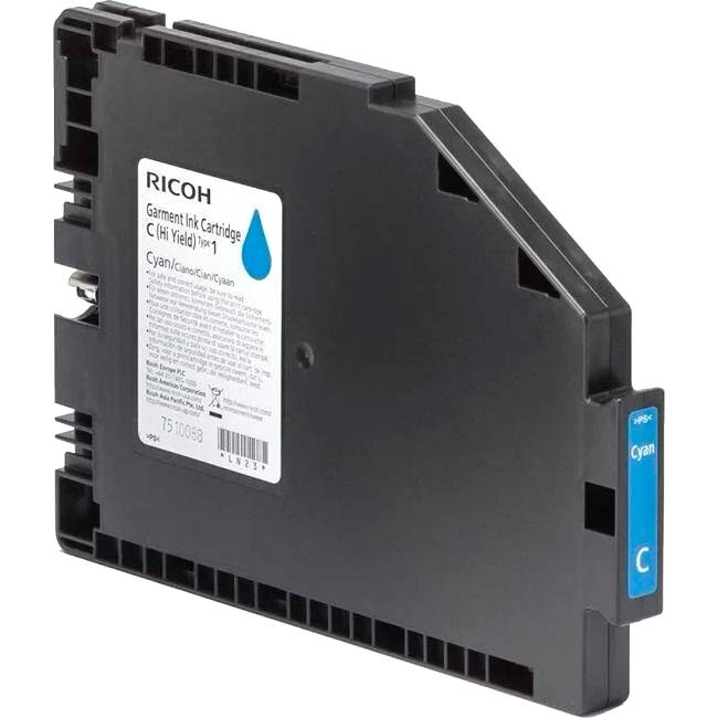 Текстильные чернила голубые (высокой емкости) тип 1 Ricoh 257060 — для бизнеса и офиса Текстильные чернила голубые (высокой емкости) тип 1 Ricoh 257060 — для бизнеса и офиса