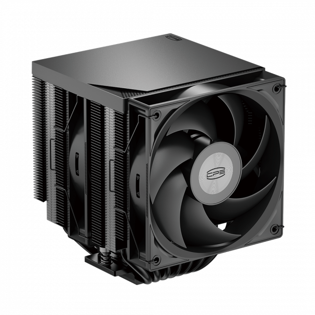 Кулер для процессора PCCooler CPU Cooler RT720 TC BK BLACK — для бизнеса и офиса