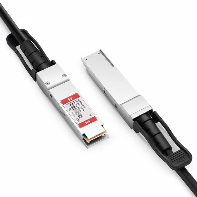 Твинаксиальный медный кабель FS QSFP-PC05 (74640) — для бизнеса и офиса Твинаксиальный медный кабель FS QSFP-PC05 (74640) — для бизнеса и офиса