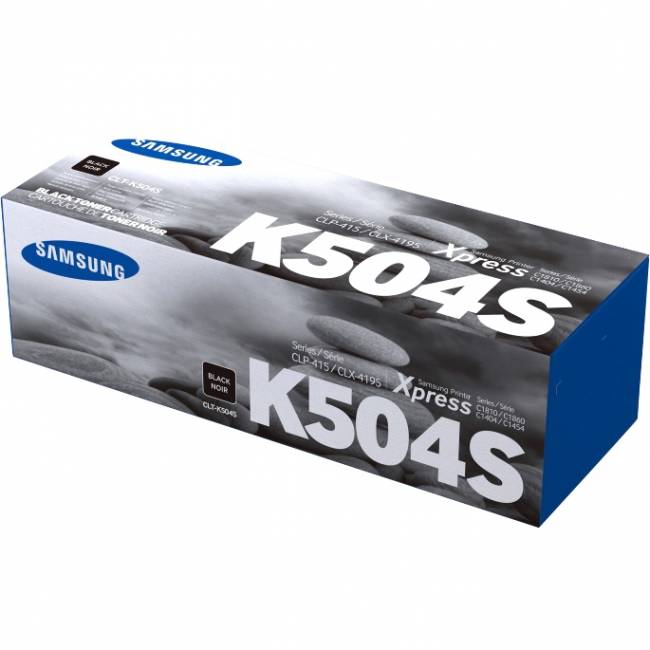 Тонер-картридж Samsung CLT-K504S (SU160A) — для бизнеса и офиса Тонер-картридж Samsung CLT-K504S (SU160A) — для бизнеса и офиса