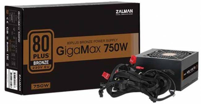 Блок питания Zalman ZM750-GVII — для бизнеса и офиса