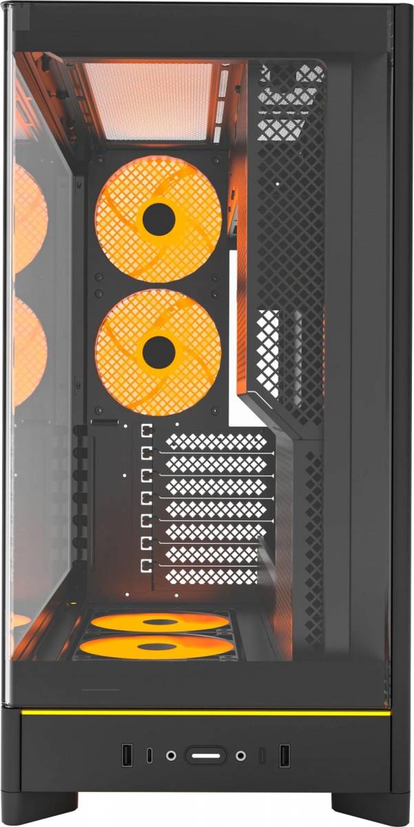 Корпус Montech HS02 PRO BLACK — для бизнеса и офиса Корпус Montech HS02 PRO BLACK — для бизнеса и офиса