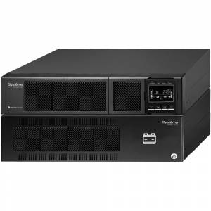 ИБП Systeme Electric Smart-Save Online SRV 1000 ВА, конвертируемый форм-фактор 4U, 230 В, 6 розеток  IEC C13, SmartSlot, LCD, USB HID, версия с возможностью увеличения времени автономии, 2 кор. Systeme Electric Smart-Save Online SRV 1000VA SRVSE1KRTXLI