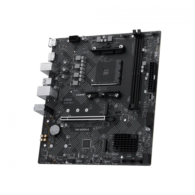 Материнская плата MSI PRO B550M-B — для бизнеса и офиса Материнская плата MSI PRO B550M-B — для бизнеса и офиса