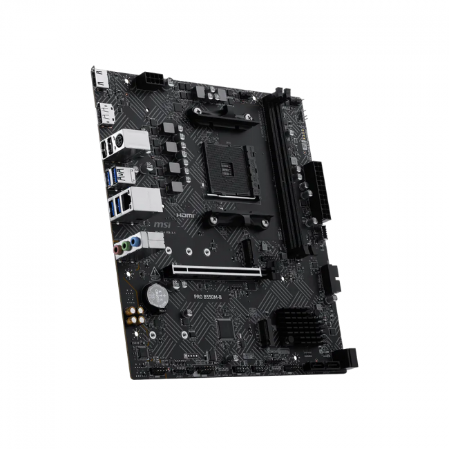 Материнская плата MSI PRO B550M-B — для бизнеса и офиса Материнская плата MSI PRO B550M-B — для бизнеса и офиса