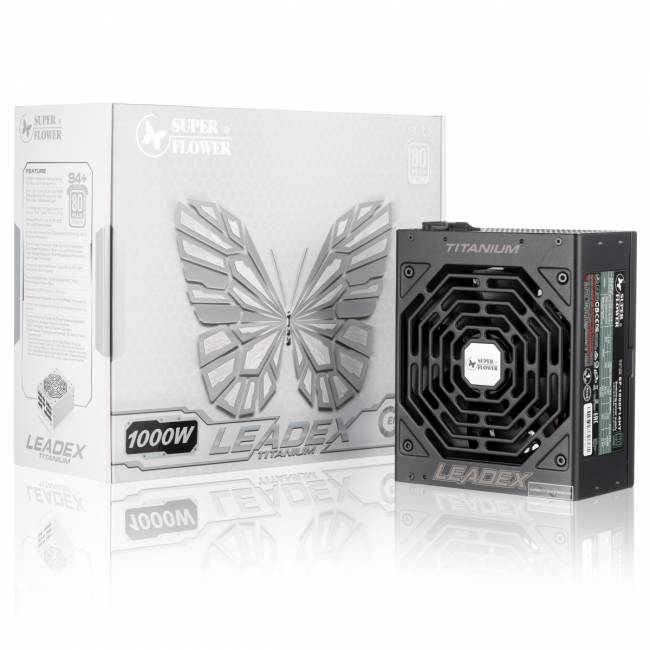 блок питания 1000 Ватт Super Flower Leadex Titanium 1000W — для бизнеса и офиса блок питания 1000 Ватт Super Flower Leadex Titanium 1000W — для бизнеса и офиса
