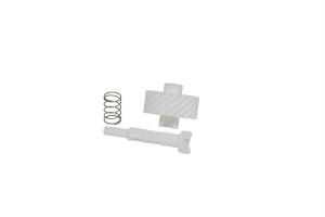 Ось шестерни + шестерня привода  (3V2M202380+3V2M202420) +пружина Hi-Black Kyocera FS-1020/1025/1125