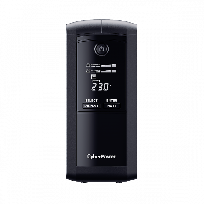 Источник бесперебойного питания CyberPower VP1000ELCD — для бизнеса и офиса