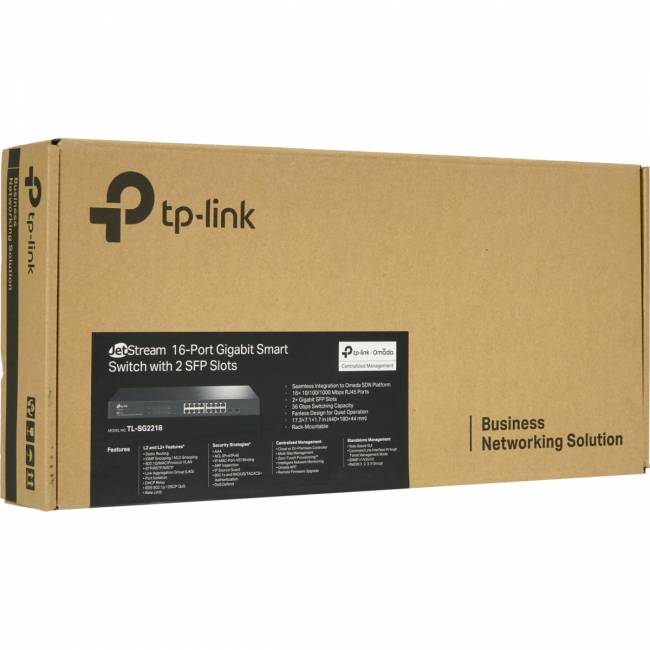 Коммутатор TP-Link SG2218P — для бизнеса и офиса