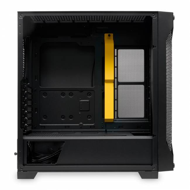 Корпус без блока питания HSPD M541-TGBK — для бизнеса и офиса Корпус без блока питания HSPD M541-TGBK — для бизнеса и офиса