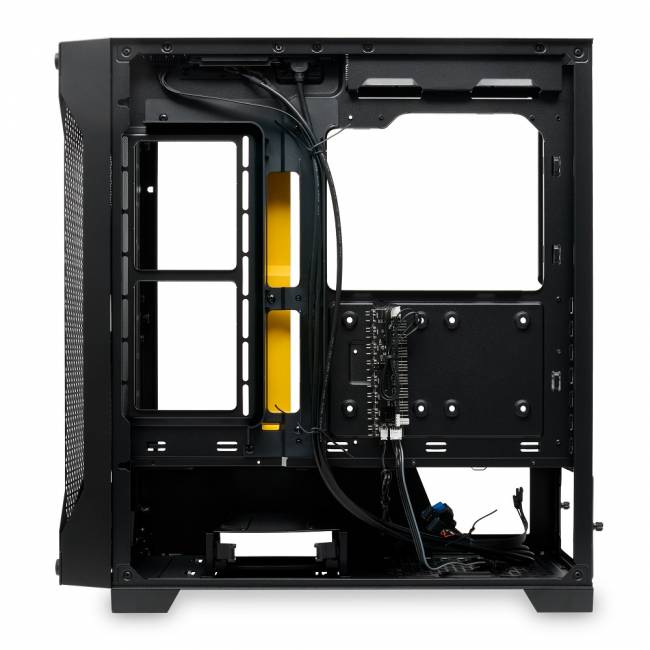 Корпус без блока питания HSPD M541-TGBK — для бизнеса и офиса Корпус без блока питания HSPD M541-TGBK — для бизнеса и офиса