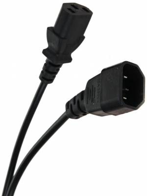 Кабель монитор - компьютер 1.8 метра 220V (UPS -> устройство) <VDE> 3G*0.5mm Aopen <ACE001-1.8M> AOpen ACE001-1.8M