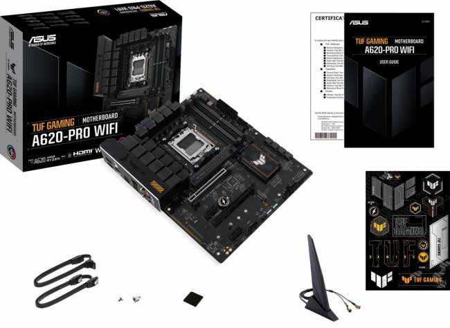 Материнская плата ASUS TUF GAMING A620-PRO WIFI — для бизнеса и офиса Материнская плата ASUS TUF GAMING A620-PRO WIFI — для бизнеса и офиса