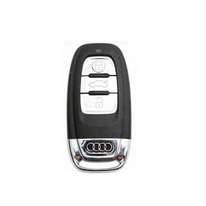Ключ смарт AUDI_5 PCF7945AC 868 MHz FSK с Keyless + вставка HU66