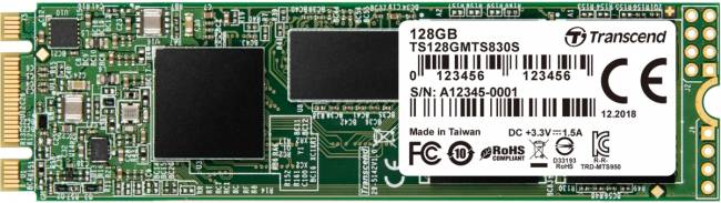 Твердотельный накопитель Transcend MTS830S TS128GMTS830S — для бизнеса и офиса Твердотельный накопитель Transcend MTS830S TS128GMTS830S — для бизнеса и офиса