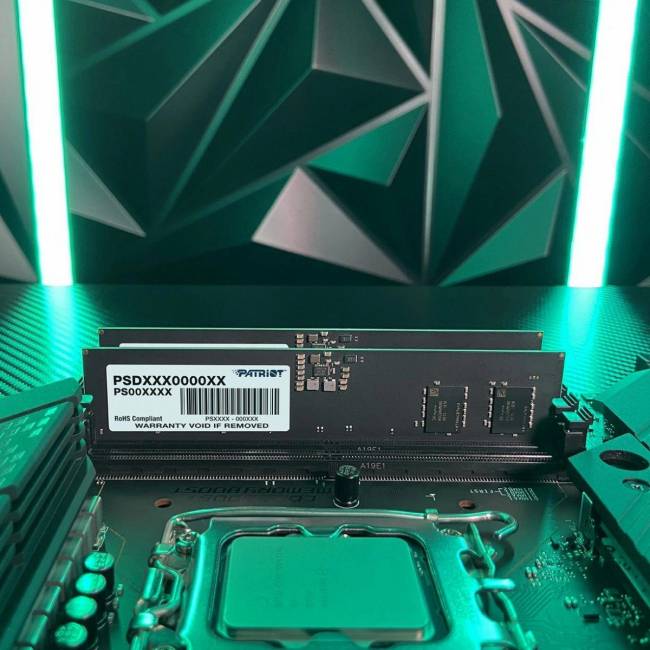 Память DDR5 16GB 5600MHz Patriot PSD516G56002 — для бизнеса и офиса Память DDR5 16GB 5600MHz Patriot PSD516G56002 — для бизнеса и офиса