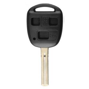 Корпус ключа TOYOTA 3 кнопки TOYO-30 TOY48