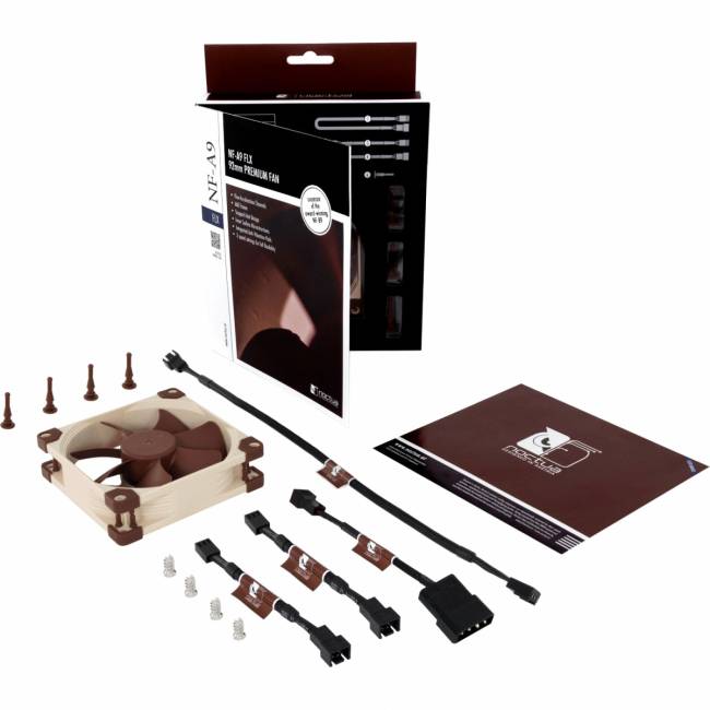 Кулер для корпуса Noctua NF-A9 FLX — для бизнеса и офиса Кулер для корпуса Noctua NF-A9 FLX — для бизнеса и офиса