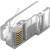 Коннектор Vention RJ45 (8p8c), cat. 5, под витую пару (10шт.) Vention VBSJT-5U — для бизнеса и офиса Коннектор Vention RJ45 (8p8c), cat. 5, под витую пару (10шт.) Vention VBSJT-5U — для бизнеса и офиса