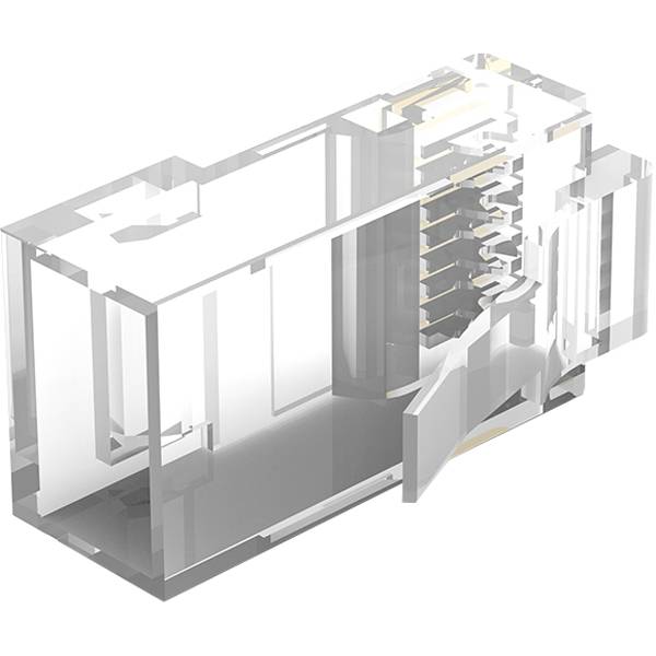 Коннектор Vention RJ45 (8p8c), cat. 5, под витую пару (10шт.) Vention VBSJT-5U — для бизнеса и офиса Коннектор Vention RJ45 (8p8c), cat. 5, под витую пару (10шт.) Vention VBSJT-5U — для бизнеса и офиса
